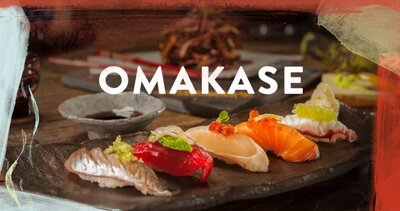 What does the Japanese word Omakase mean?